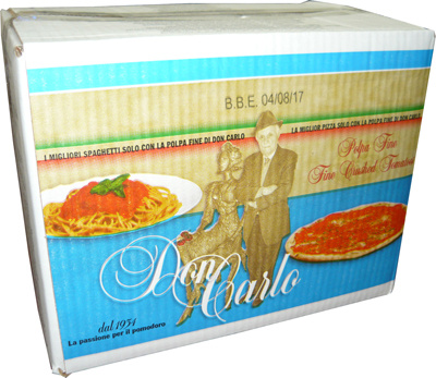 Polpa di pomodoro-drcená rajčata Don Carlo 10kg